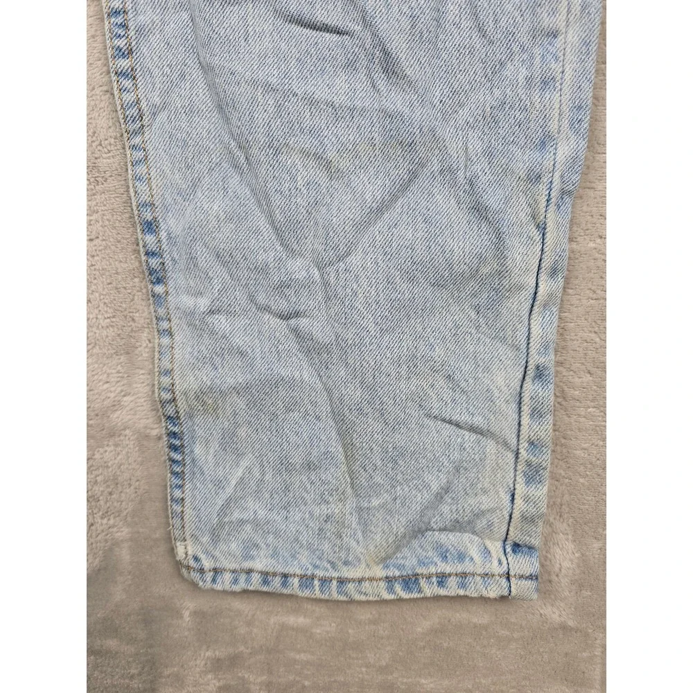 Vintage Levi's 550 Relaxed Student Jeans 28x30 Fit 26x29 Denim Orange Tab 1996